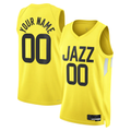 MATTH Custom U.Jazz Gold Swingman Jerseys - Icon Edition