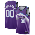 MATTH Custom U.Jazz Purple Swingman Jerseys - Icon Edition