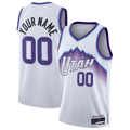 MATTH Custom U.Jazz White Swingman Jerseys - Association Edition