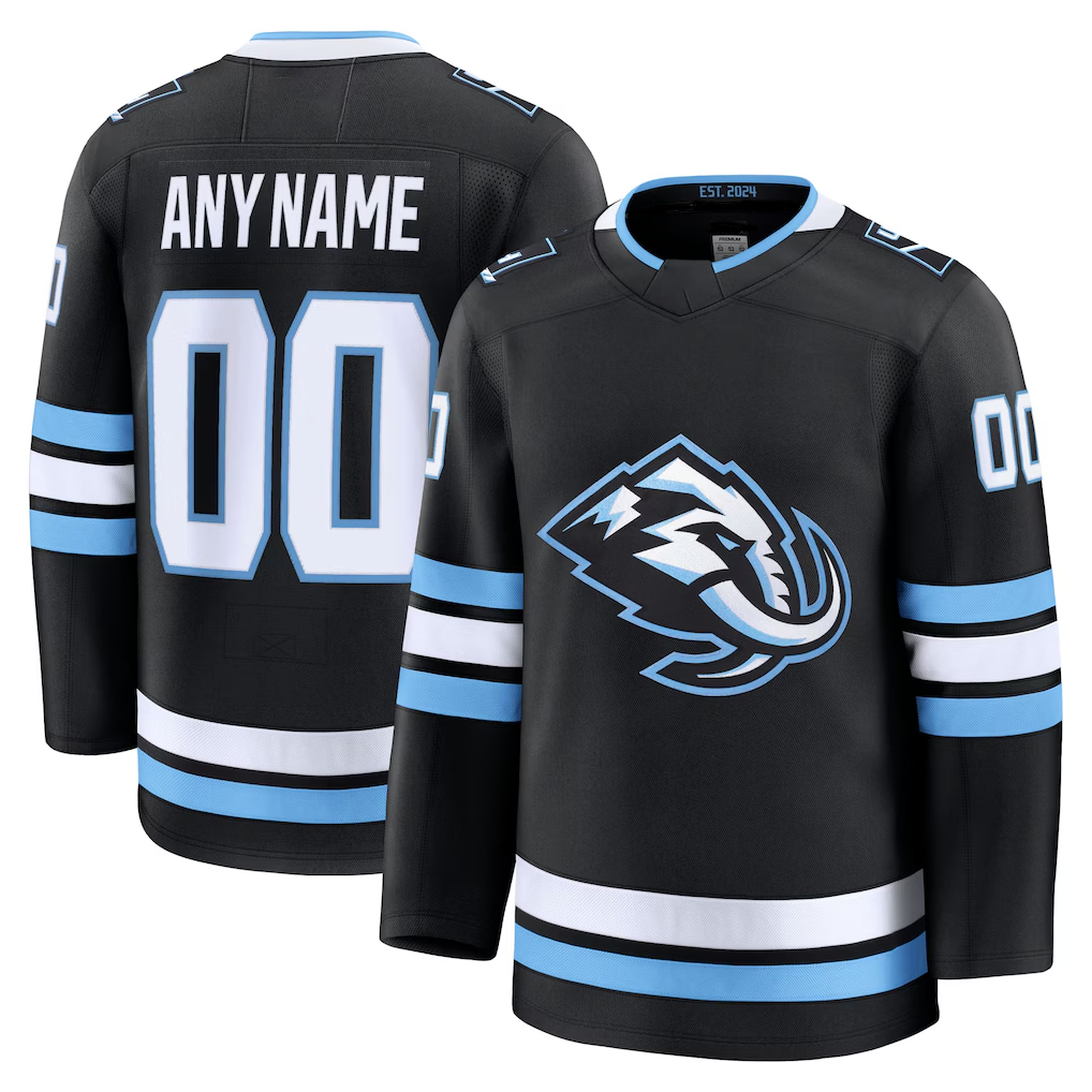 MATTH Custom U.Mammoth Black Home Premium Jerseys