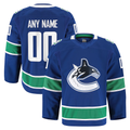 MATTH Custom V.Canucks Blue Home Authentic Pro Jerseys