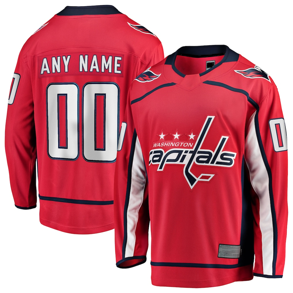 MATTH Custom W.Capitals Red Home Breakaway Jerseys