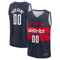 MATTH Custom W.Wizards Navy Fast Break Jerseys - Statement Edition