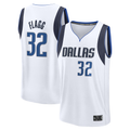MATTH D.Mavericks #32 Cooper Flagg White 2025 Draft First Round Pick Fast Break Replica Jerseys - Association Edition