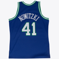 MATTH D.Mavericks #41 Dirk Nowitzki Road 1998-99 Mitchell & Ness Swingman Stitched Jerseys
