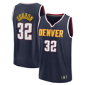 MATTH D.Nuggets #32 Aaron Gordon Navy Fast Break Replica Jerseys - Icon Edition