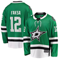 MATTH D.Stars #12 Radek Faksa Kelly Green Home Breakaway Jerseys
