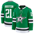 MATTH D.Stars #21 Jason Robertson Kelly Green Home Premium Jerseys