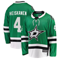 MATTH D.Stars #4 Miro Heiskanen Kelly Green Team Color Breakaway Player Jerseys
