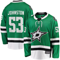 MATTH D.Stars #53 Wyatt Johnston Kelly Green Home Breakaway Player Jerseys