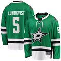 MATTH D.Stars #5 Nils Lundkvist Kelly Green Home Premier Breakaway Player Jerseys