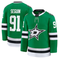 MATTH D.Stars #91 Tyler Seguin Kelly Green Home Premium Jerseys