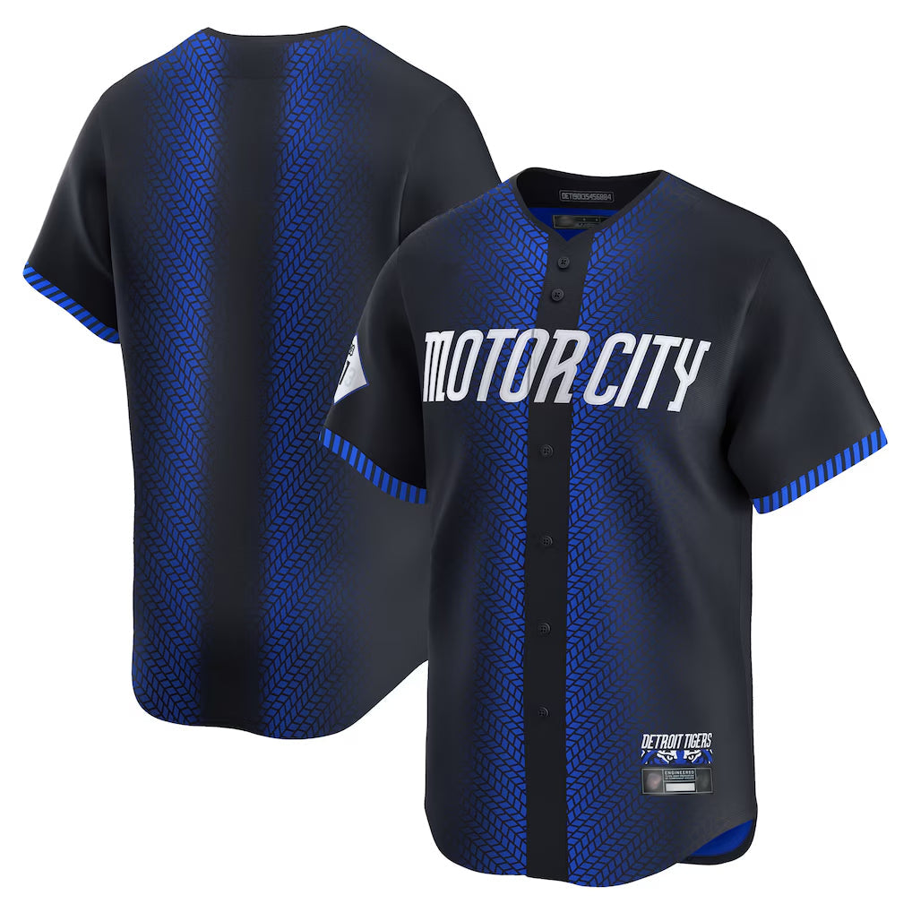 MATTH D.Tigers Navy City Connect Home Limited Blank Player Stitched Jerseys