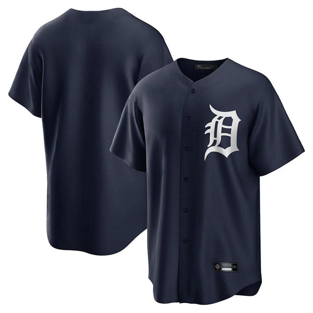 MATTH D.Tigers Navy Game Home Blank Player Stitched Jerseys