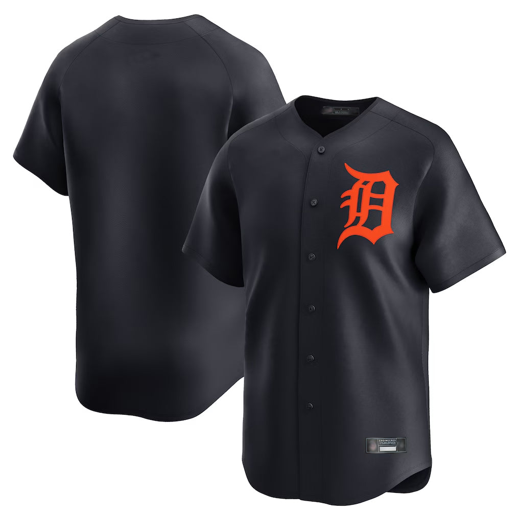 MATTH D.Tigers Navy Home Limited Blank Player Stitched Jerseys