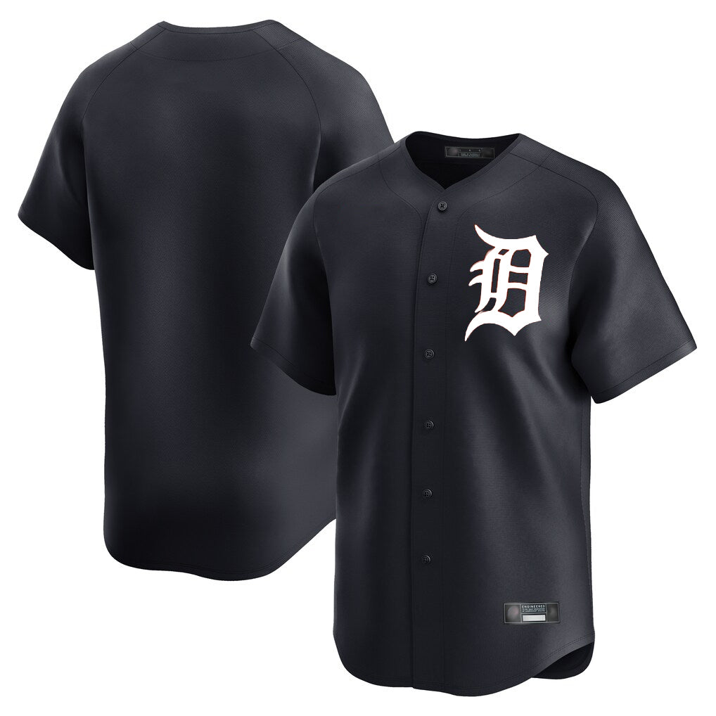 MATTH D.Tigers Navy Limited Home Game Blank Player Stitched Jerseys