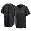 MATTH D.Tigers #23 Kirk Gibson Player Black T-shirt Home Game Stitched Jerseys