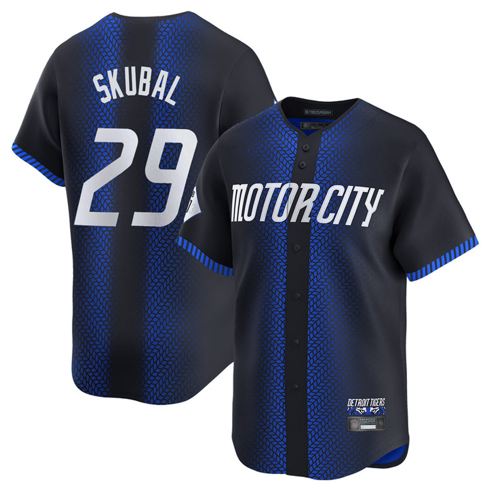 MATTH D.Tigers #29 Tarik Skubal Player Navy City Connect Home Limited Stitched Jerseys