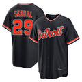 MATTH D.Tigers #29 Tarik Skubal Player Navy Home Game Stitched Jerseys