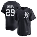 MATTH D.Tigers #29 Tarik Skubal Player Navy Home Limited Game Stitched Jerseys