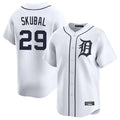 MATTH D.Tigers #29 Tarik Skubal Player White Home Limited Stitched Jerseys