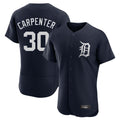 MATTH D.Tigers #30 Kerry Carpenter Player Navy Limited Elite Home Stitched Jerseys