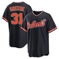 MATTH D.Tigers #31 Riley Greene Player Navy Home Game Stitched Jerseys