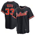 MATTH D.Tigers #33 Colt Keith Player Navy Home Game Stitched Jerseys