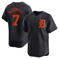 MATTH D.Tigers #7 Kevin McGonigle Player Navy Home Limited Stitched Jerseys