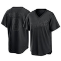 MATTH D.Tigers #8 Matt Vierling Player Black T-shirt Home Game Stitched Jerseys