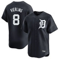 MATTH D.Tigers #8 Matt Vierling Player Navy Home Limited Game Stitched Jerseys