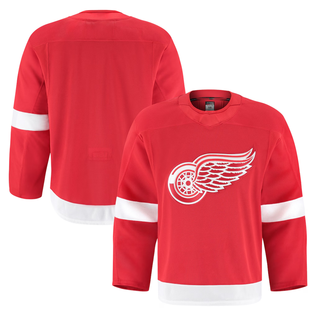 MATTH D.Red wings Red Home Authentic Pro Jersey