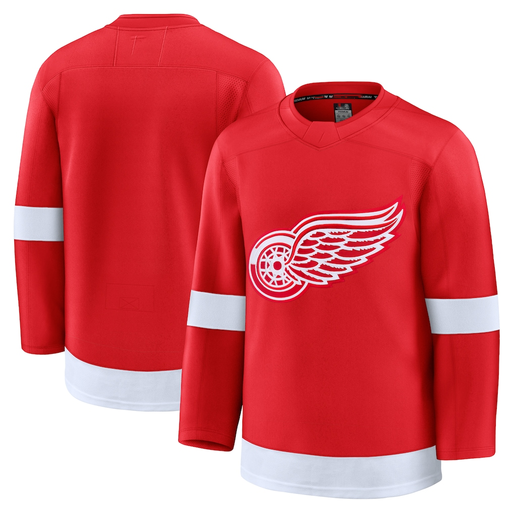 MATTH D.Red wings Red Home Premium Jerseys