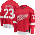 MATTH D.Red wings #23 Lucas Raymond Red Home Breakaway Player Jerseys