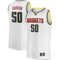 MATTH D.Nuggets #50 Aaron Gordon White Fast Break Player Jerseys - Association Edition