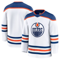 MATTH E.Oilers White Away Premium Jerseys