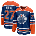 MATTH E.Oilers #27 Brett Kulak Royal Home Breakaway Player Jerseys