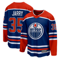 MATTH E.Oilers #35 Tristan Jarry Royal Home Premier Breakaway Player Jerseys
