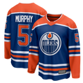 MATTH E.Oilers #5 Connor Murphy Royal Home Breakaway Jerseys