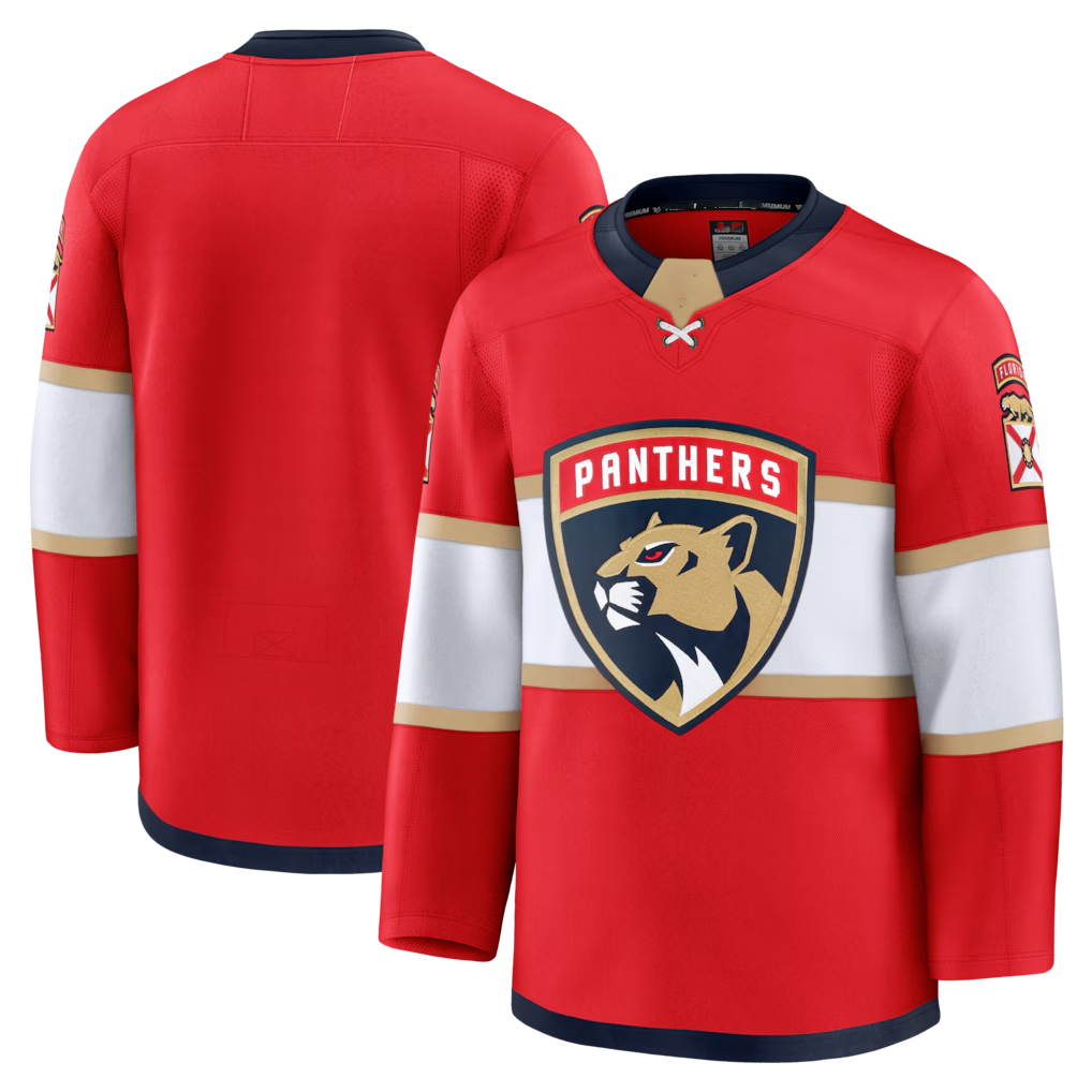 MATTH F.Panthers Red Home Premium Jerseys