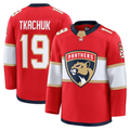 MATTH F.Panthers #19 Matthew Tkachuk Red Home Premium Jerseys