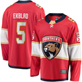 MATTH F.Panthers #5 Aaron Ekblad Red Home Team Breakaway Player Jerseys