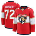 MATTH F.Panthers #72 Sergei Bobrovsky Red Premium Jerseys