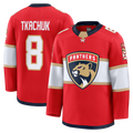 MATTH F.Panthers #8 Brady Tkachuk Red Home Premium Jerseys