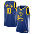 MATTH G.State Warriors #10 Jimmy Butler III Royal Swingman Player Jerseys - Icon Edition