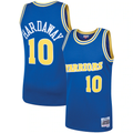MATTH G.State Warriors #10 Tim Hardaway Mitchell & Ness Royal 199091 Hardwood Classics Swingman Jerseys