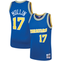 MATTH G.State Warriors #17 Chris Mullin Mitchell & Ness Royal 199394 Hardwood Classics Swingman Jerseys