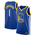 MATTH G.State Warriors #1 Yaxel Lendeborg Royal Swingman Jerseys - Icon Edition