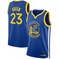 MATTH G.State Warriors #23 Draymond Green Royal Swingman Jerseys - Icon Edition