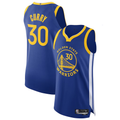 MATTH G.State Warriors #30 Stephen Curry Royal Authentic Jerseys - Icon Edition